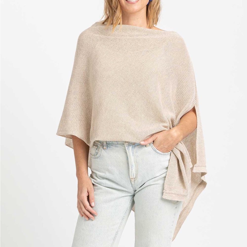 Amma Cocoon Nursing Cover in Natural